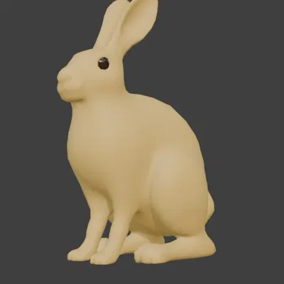 Mô hình chú thỏ Phục sinh tối giản