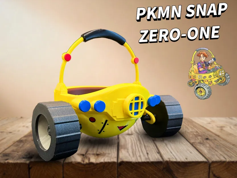 Mô hình xe Zero-One từ Pokémon Snap in 3D siêu chất - Image 1