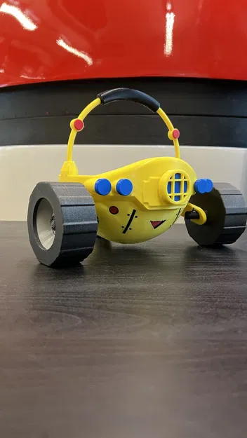 Mô hình xe Zero-One từ Pokémon Snap in 3D siêu chất - Image 3