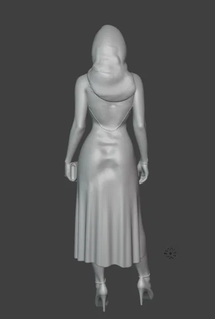 Mô hình 3D nhân vật Dua Lipa sang trọng chi tiết sắc nét - Image 3