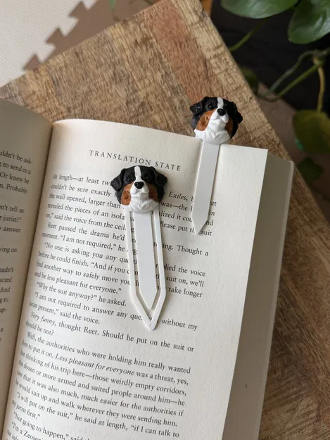 Kẹp sách chú chó Bernese Mountain - Image 3