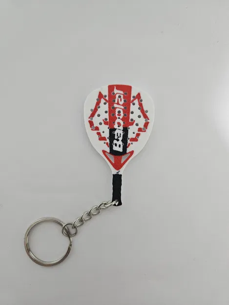 Móc khóa Padel Babolat Juan Lebron - Thiết kế hai mặt - Image 2