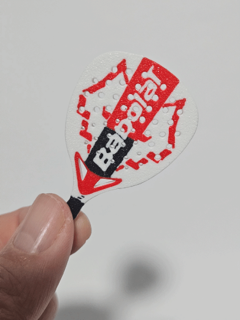 Móc khóa Padel Babolat Juan Lebron - Thiết kế hai mặt