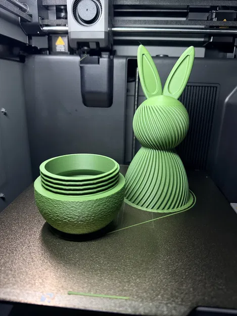 Hộp Đựng Easter Bunny – Tùy Chọn Nắp Vặn & Nắp Ren - Image 3