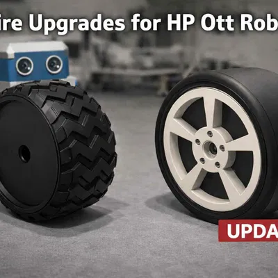 Bộ bánh xe HP Ott Robot (Lốp Off-Road & Drag)