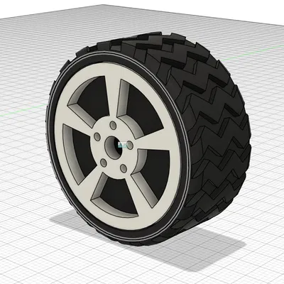 Bộ bánh xe HP Ott Robot (Lốp Off-Road & Drag)