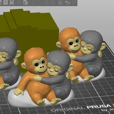 Punch the Monkey - Mô hình in đa màu (MMU)