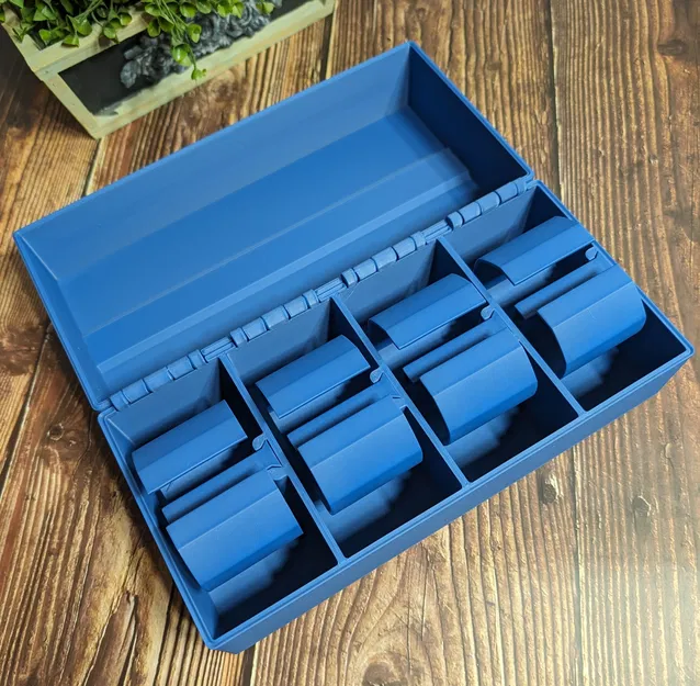 Hộp đựng đồng hồ 4 ngăn in 3D tiện lợi (Print in Place) - Image 3