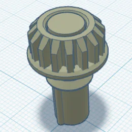 Mô hình bánh răng trụ Wide Gear Flat dành cho lắp ráp cơ khí