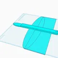 Mô hình máy bay lượn (Glider) in 3D - Thiết kế khí động học đơn giản - Thumbnail 1