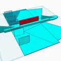 Mô hình máy bay lượn (Glider) in 3D - Thiết kế khí động học đơn giản - Thumbnail 2