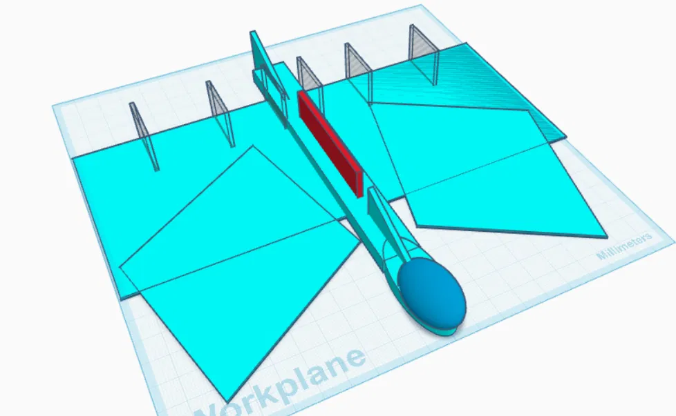 Mô hình máy bay lượn (Glider) in 3D - Thiết kế khí động học đơn giản - Image 5