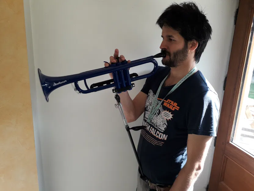 Bộ chuyển đổi giá đỡ ErgoBrass cho kèn trumpet nhựa - Image 3