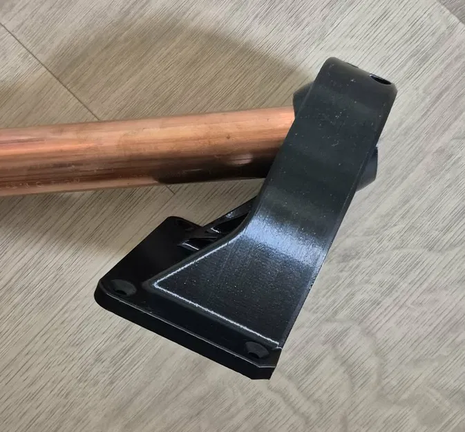 Giá đỡ rèm chịu lực cao tích hợp khớp cầu linh hoạt - Image 2