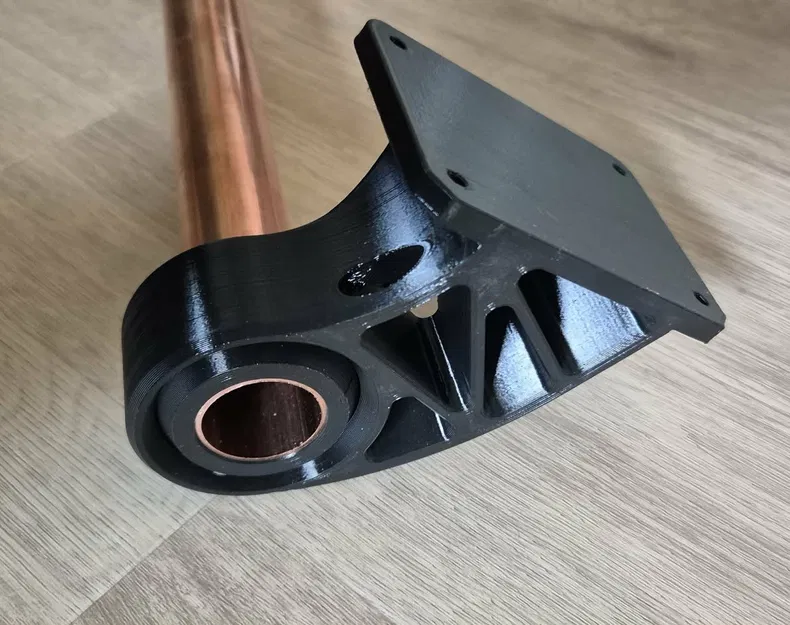 Giá đỡ rèm chịu lực cao tích hợp khớp cầu linh hoạt - Image 4