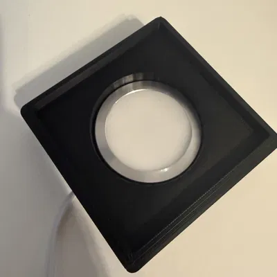 Mẫu đèn ngủ để bàn 3D thiết kế khối vuông hiện đại