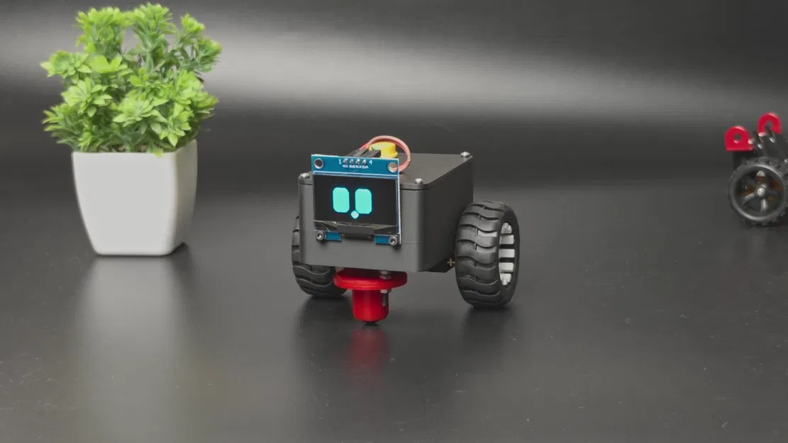 Mô hình Robot để bàn thông minh (Companion Robot) với màn hình OLED - Image 1