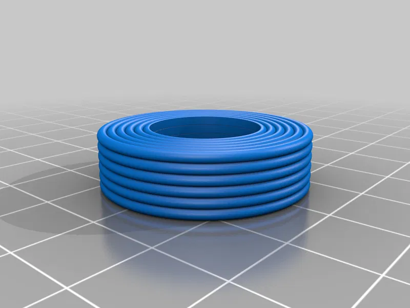 Móc khóa hình cuộn dây tóc 3D (Mini filament spool keychain) - Image 6