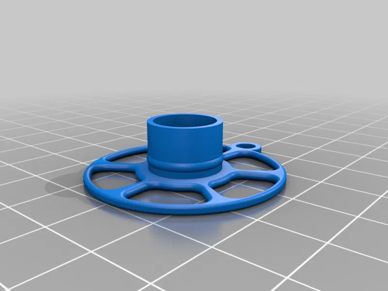 Móc khóa hình cuộn dây tóc 3D (Mini filament spool keychain) - Image 12