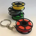 Móc khóa hình cuộn dây tóc 3D (Mini filament spool keychain) - Thumbnail 15