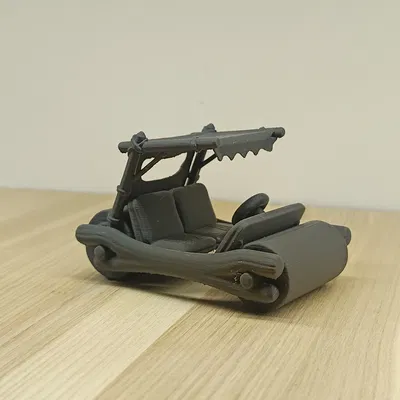 Mô hình xe Flintstone thời tiền sử 3D độc đáo cho người sưu tầm