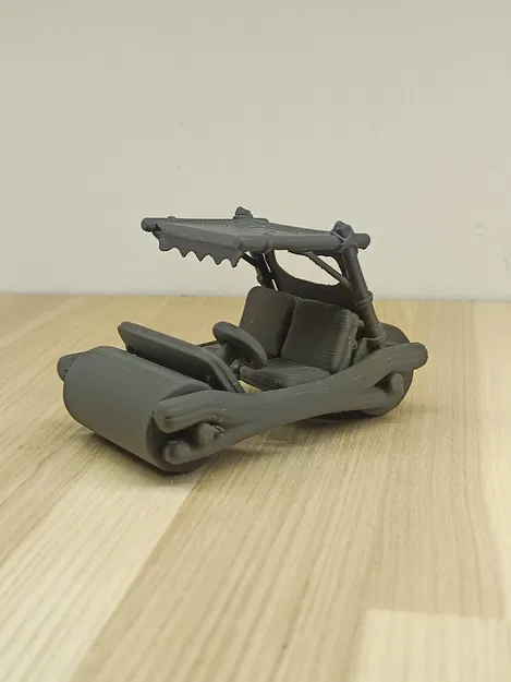 Mô hình xe Flintstone thời tiền sử 3D độc đáo cho người sưu tầm - Image 3