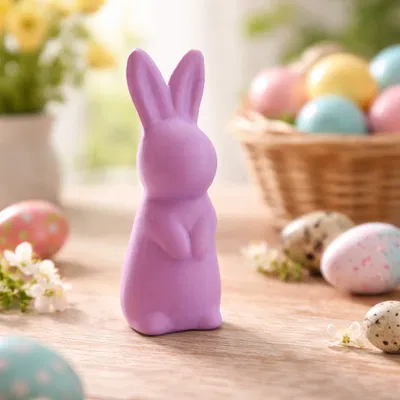 Mô hình chú thỏ Phục sinh bằng cao su