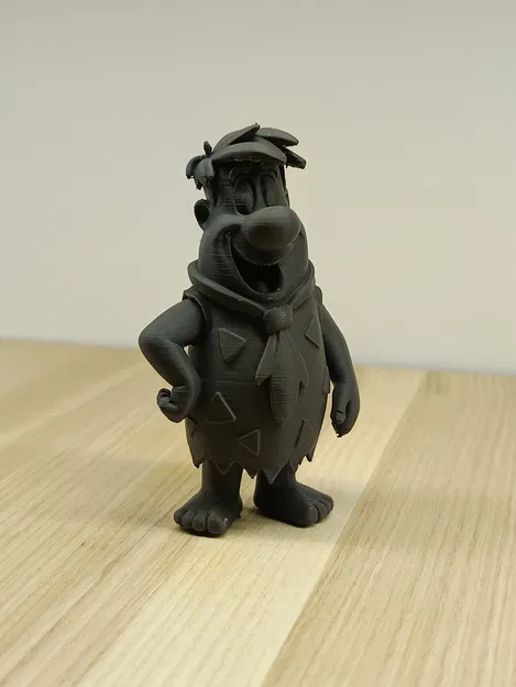 Mô hình nhân vật Fred Flintstone 3D - Đồ trang trí retro độc đáo - Image 2