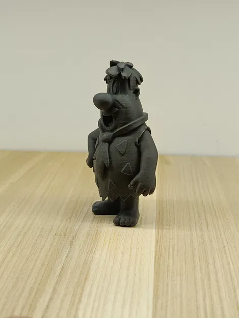 Mô hình nhân vật Fred Flintstone 3D - Đồ trang trí retro độc đáo - Image 3