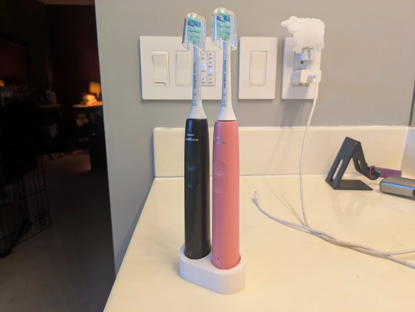 Giá đỡ đôi cho bàn chải điện Philips Sonicare 4100 - Image 1