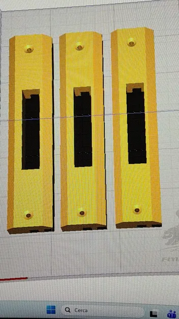 Miếng ốp mặt khóa cửa Cisa cải tiến - Tăng độ bền và dễ đóng cửa - Image 1