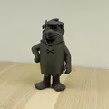 Mô hình 3D Barney Rubble - Nhân vật hoạt hình The Flintstones độc đáo - Thumbnail 2