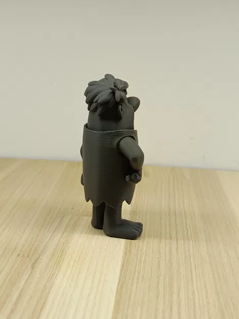 Mô hình 3D Barney Rubble - Nhân vật hoạt hình The Flintstones độc đáo - Image 4