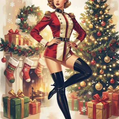 Mô hình 3D nàng lính chì The Red Coat of the Nutcracker