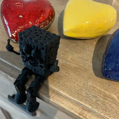 Mô hình SpongeBob hài hước - Đồ chơi in 3D độc lạ