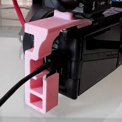 Ngàm kẹp cố định dây cáp cho Sony ZV-E10 (Cable Support)