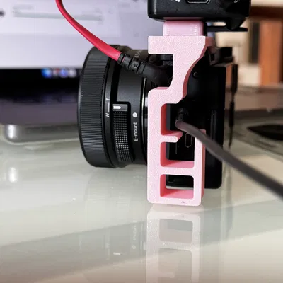 Ngàm kẹp cố định dây cáp cho Sony ZV-E10 (Cable Support)