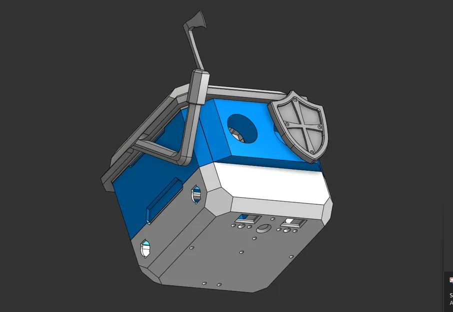 Bộ Giáp Trung Cổ Cho Robot Otto (Kèm Khiên và Rìu) - Image 2