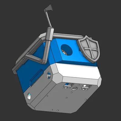 Bộ Giáp Trung Cổ Cho Robot Otto (Kèm Khiên và Rìu)