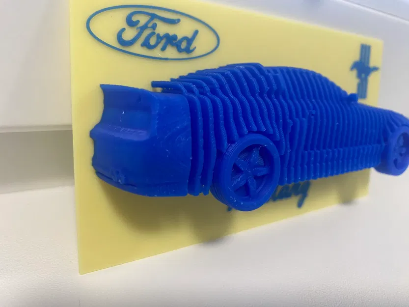 Mô hình Ford Mustang dạng lớp (Layered Model) - Image 5