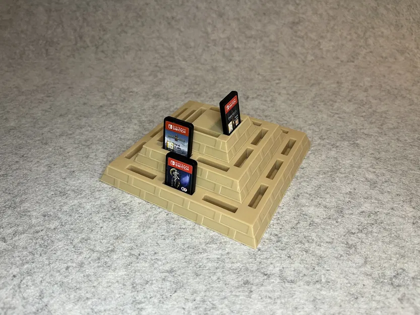 Giá đỡ băng game Nintendo Switch hình Kim Tự Tháp - Phụ kiện 3D đẹp mắt - Image 1