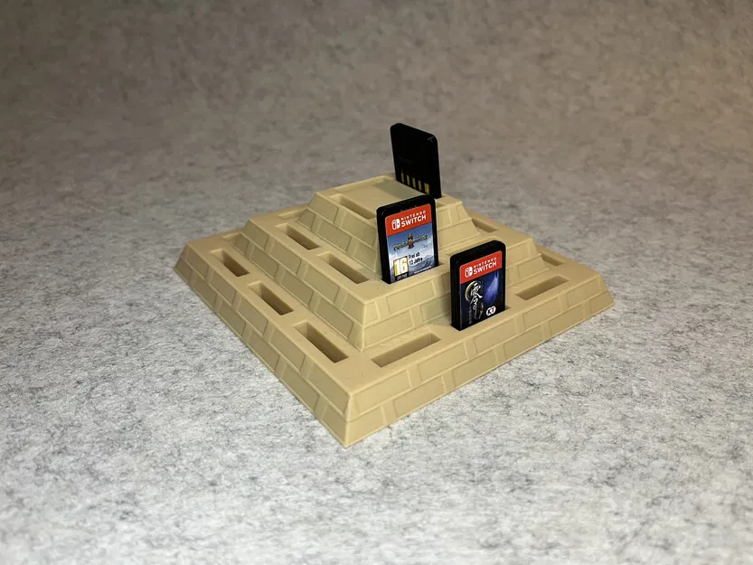 Giá đỡ băng game Nintendo Switch hình Kim Tự Tháp - Phụ kiện 3D đẹp mắt - Image 2