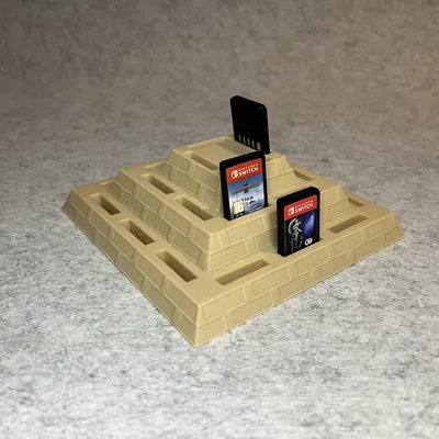 Giá đỡ băng game Nintendo Switch hình Kim Tự Tháp - Phụ kiện 3D đẹp mắt