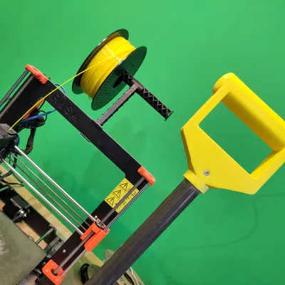 Tay Cầm Xẻng Xúc Tuyết Thay Thế (Parametric, OpenSCAD)