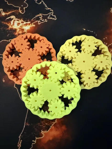 Fidget Gear - Đồ chơi bánh răng quay tay - Image 2