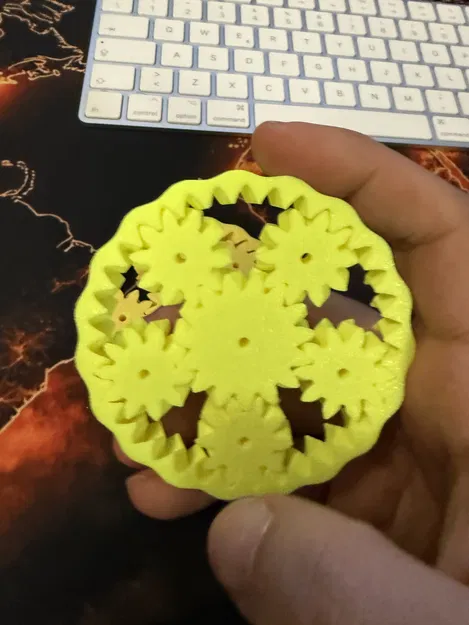 Fidget Gear - Đồ chơi bánh răng quay tay - Image 4