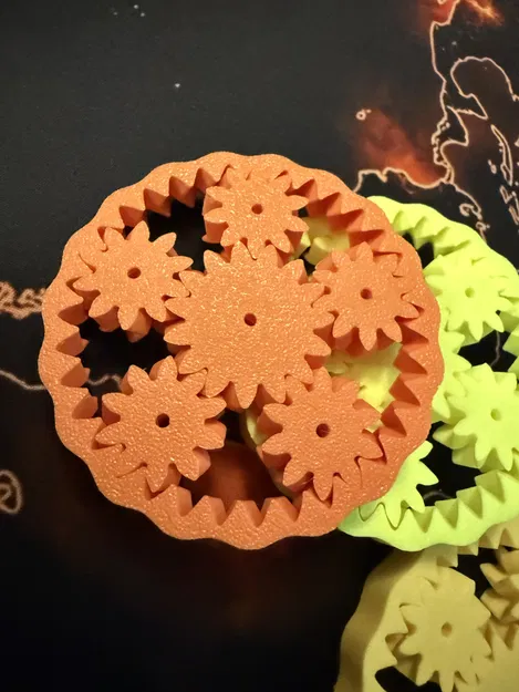 Fidget Gear - Đồ chơi bánh răng quay tay - Image 5