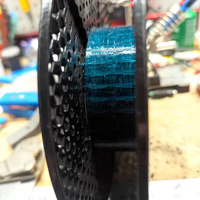 Bộ chuyển đổi lõi cuộn Prusament - Tiết kiệm nhựa, chỉ cần 30g và 4 sợi dây rút!