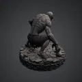Bloodbound Realms – Undead – Ghoul Ravager (Mô hình Dark Fantasy 3D STL) - Thumbnail 3