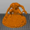 Bloodbound Realms – Undead – Ghoul Ravager (Mô hình Dark Fantasy 3D STL) - Thumbnail 6